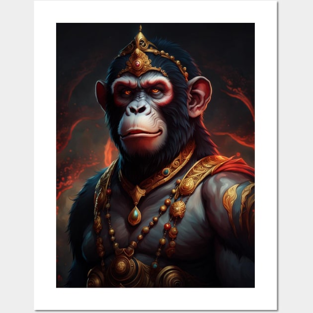 Legendary Warrior-Ape No.1 Wall Art by R.W.TDesign